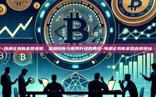 海通证券新余营业部，金融创新与服务升级的典范-海通证券新余营业部地址